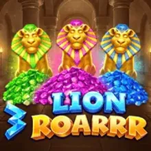 3 Lion Roarrr pokie cover