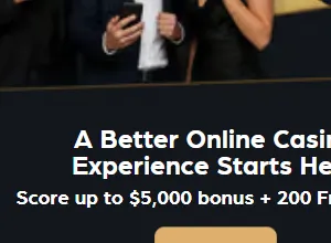 TheClubhouse Casino mobile page with the welcome offer and payment logos